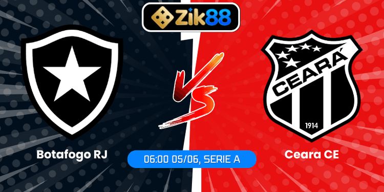 Soi Kèo Botafogo RJ Vs Ceara CE (06:00 05/06, Serie A)